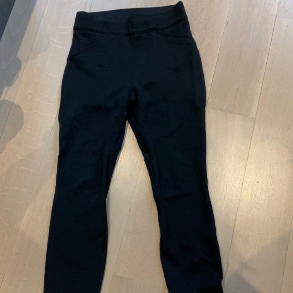 Spanx Black Stretch Jogger Pants